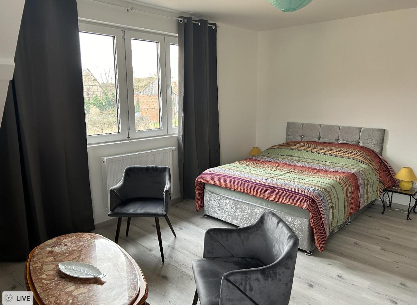 Aux Cigogneaux Apartment Guemar ภายนอก รูปภาพ